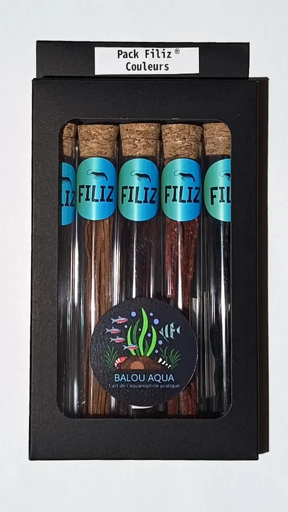 Pack Filiz Couleurs – Nourriture naturelle pour crevettes d’aquarium