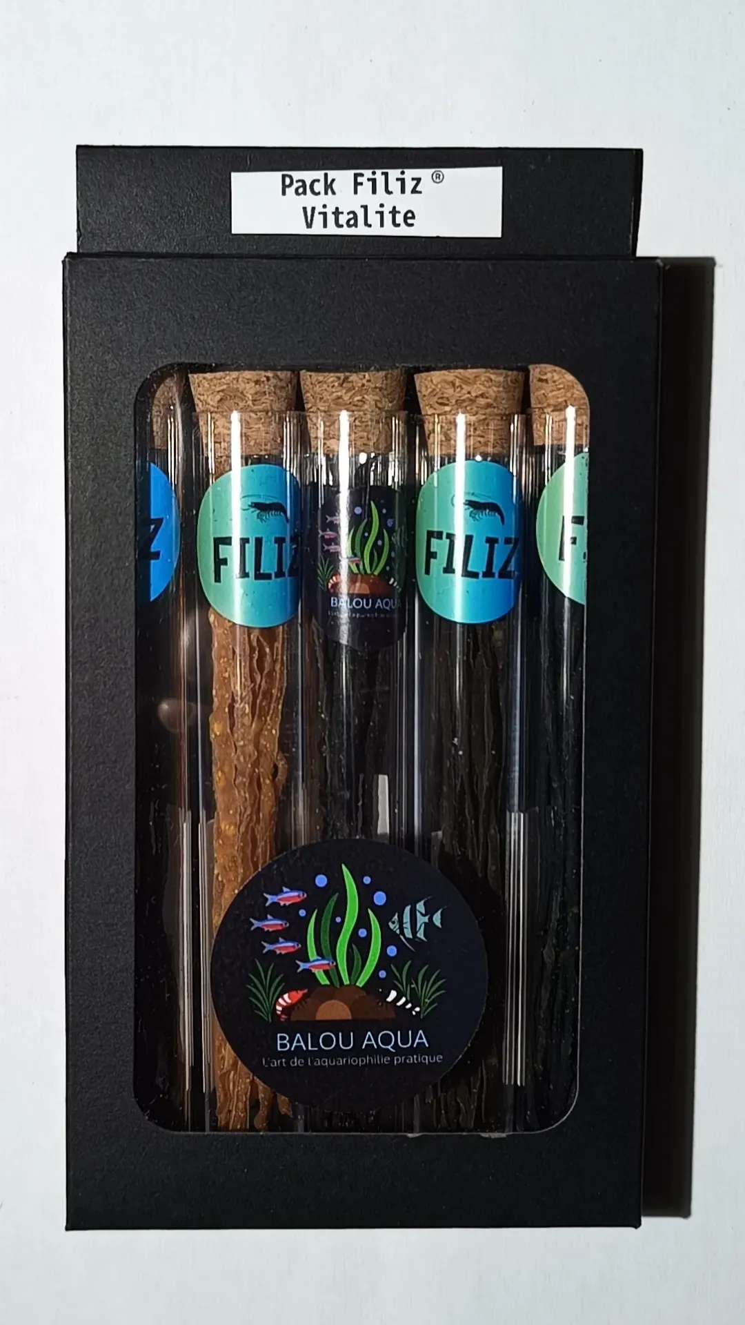 Pack Filiz Vitalité – Nourriture naturelle pour crevettes d’aquarium