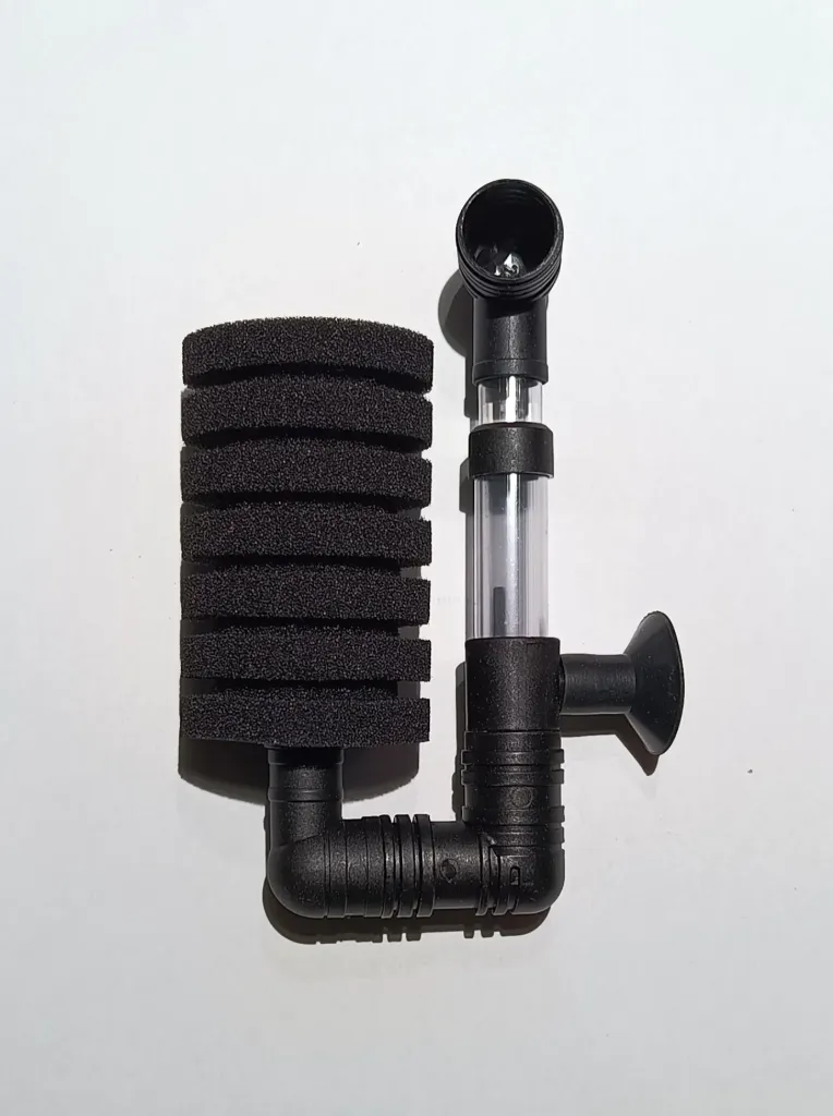 Filtre exhausteur aquarium 20 à 50L - filtre mousse crevette
