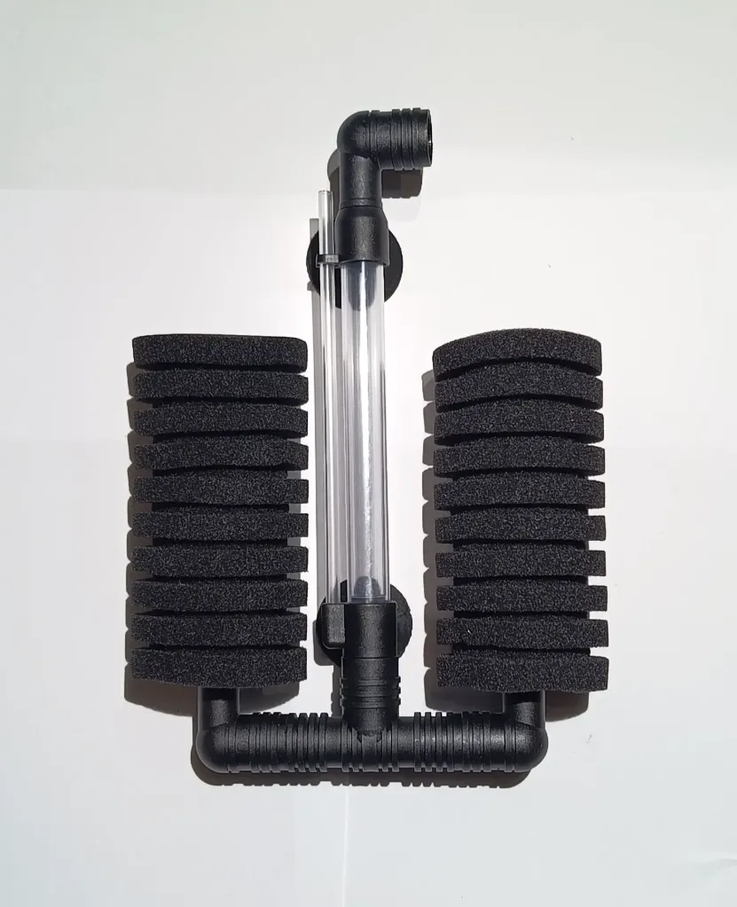 Filtre exhausteur aquarium 50 à 100 L – filtre mousse crevettes